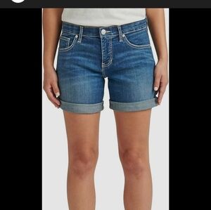 Jag Jeans Women's Size 4 Blue Denim Jean Shorts Casual